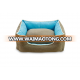 Machine Washable, Microfiber, Modern design luxury dog bed