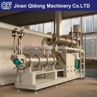 Pet dog food twin screw extruder machine from Jinan qidong machinery co.ltd, China