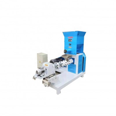 fish feed floating pellet extruder machine